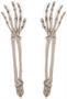 Plastic Skeleton Hand Yard Stakes