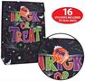Halloween Paper Treat Bags w/Stickers