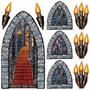 Stairway, Window & Torch Props