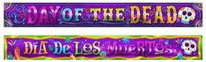 Day Of The Dead Metallic Banner Set