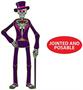 Jointed Day Of The Dead Male Skeleton