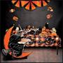 Vintage Halloween Witch & Moon Stand-Up