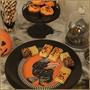 Vintage Halloween Witch Platter