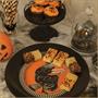 Vintage Halloween Witch Platter