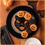 Vintage Halloween Black Cat Platter