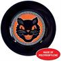 Vintage Halloween Black Cat Platter