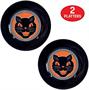 Vintage Halloween Black Cat Platter