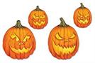 Scary J-O-L Cutouts