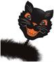 Vintage Halloween Cat Boppers