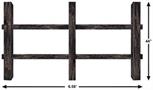 3-D Halloween Fence Prop
