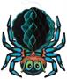 Vintage Halloween Tissue Spider
