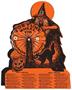 Vintage Hllwn Witch Fortune Wheel Game