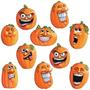 Mini Wacky Jack-O-Lantern Cutouts