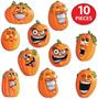 Mini Wacky Jack-O-Lantern Cutouts
