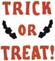 Trick Or Treat Gel Clings