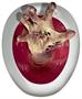 Zombie Hand Toilet Topper Peel 'N Place