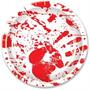 Bloody Handprints Plates