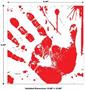 Bloody Handprints Luncheon Napkins