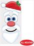 Santa Face Door Cover