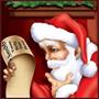 Santa Restroom Door Cover