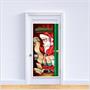 Santa Restroom Door Cover