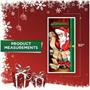 Santa Restroom Door Cover