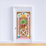 Gingerbread House Door Cover