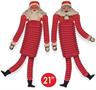 Vintage Christmas Santa Tissue Dancers