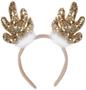 Sequined Reindeer Antlers