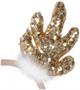 Sequined Reindeer Antlers