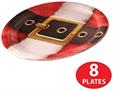 Santa's Belt Buckle Plates