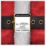 Santa's Belt Buckle Luncheon Napkins