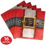 Santa's Belt Buckle Luncheon Napkins