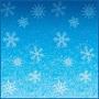 Snowflakes Backdrop