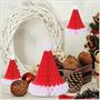 Tissue Santa Hats