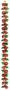 Poinsettia & Holly Garland/Column