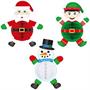 Tissue Elf, Santa & Snowman