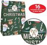 Christmas Paper Treat Bags w/Stickers