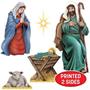 Nativity Scene Cutouts