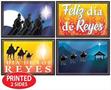 Foil Three Kings Day Cutouts