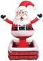 Inflatable Santa Cooler