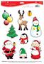Santa & Friends Clings