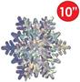 3-D Prismatic Snowflake Centerpiece