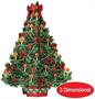 3-D Christmas Tree Centerpiece