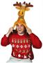 Plush Christmas Moose Hat