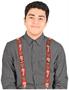 Candy Cane & Holly Suspenders