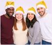 Sequin-Sheen Santa Hat