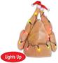 Plush Light-Up Christmas Turkey Hat