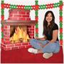 3-D Fireplace Prop