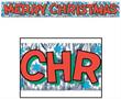Metallic Merry Christmas Fringe Banner
